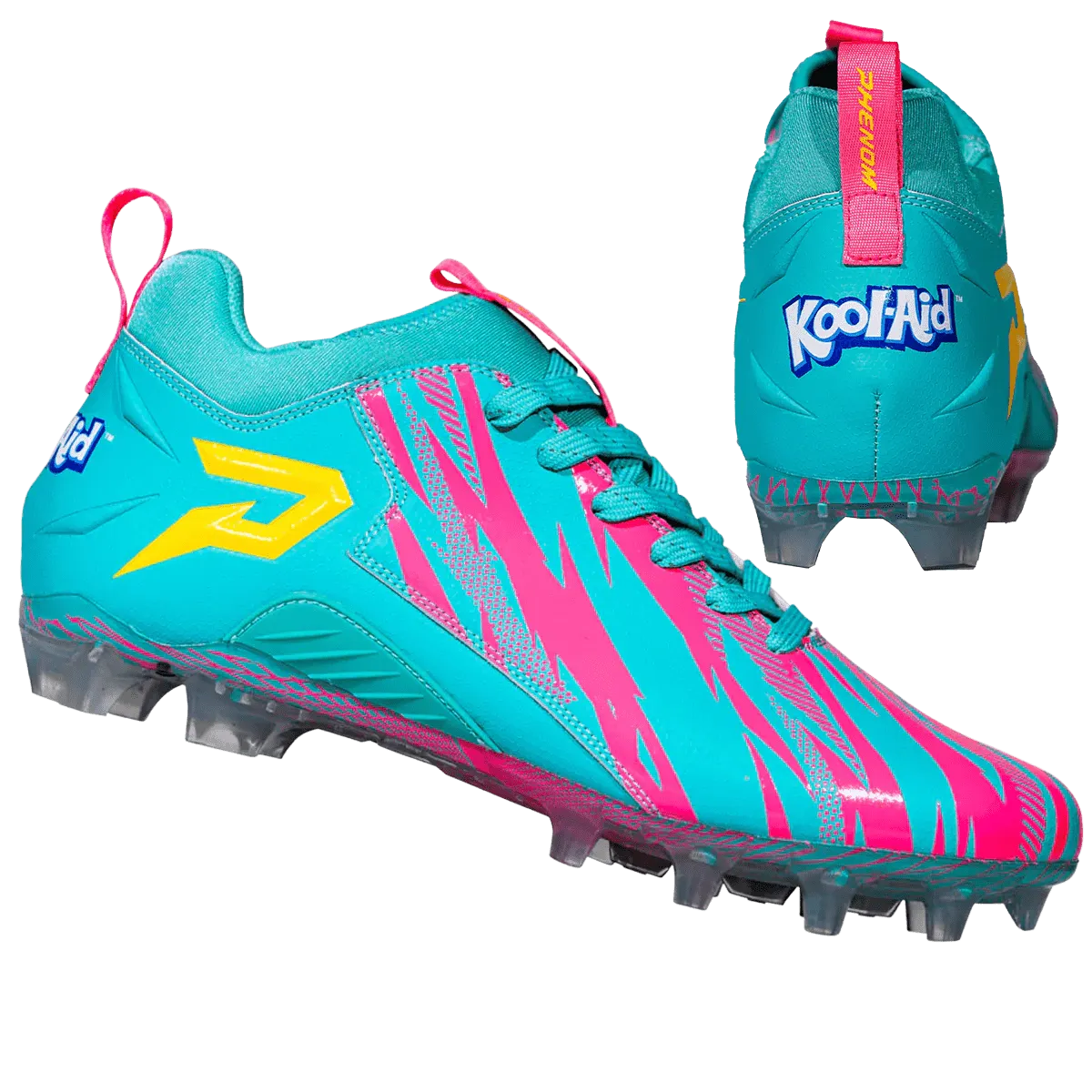 gym - use shoes Phenom Elite Men's Kool-Aid 'Sharkleberry Fin' Quantum Speed Football Cleats