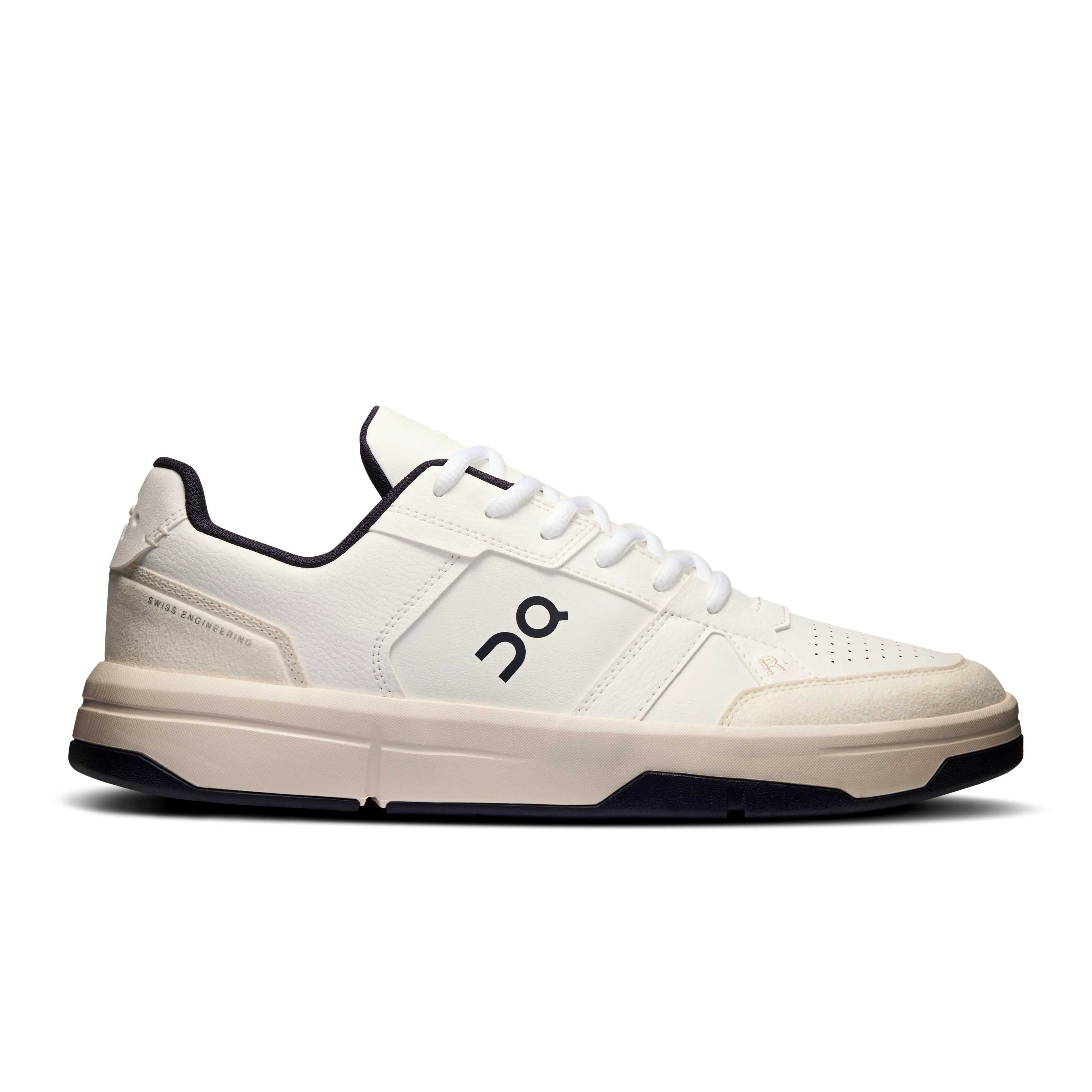 Seamless Ankle Collar low-top shoes On Running The Roger Clubhouse White Midnight