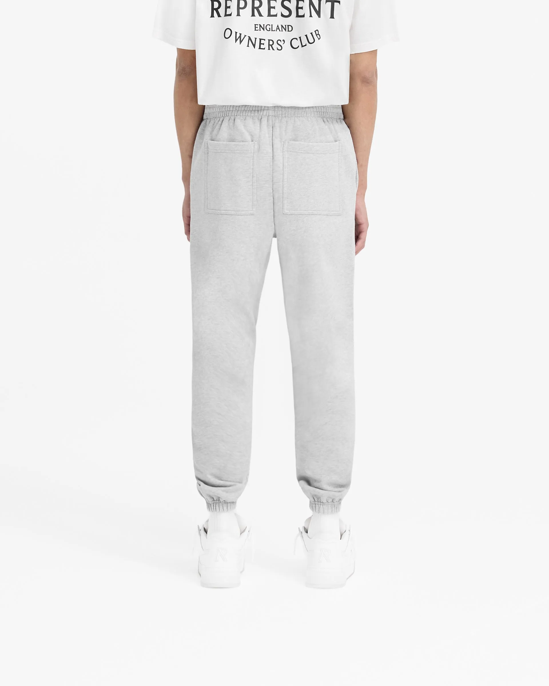 Bootcut shape Slim Look Represent Owners Club Stamp Sweatpant - Ash Grey