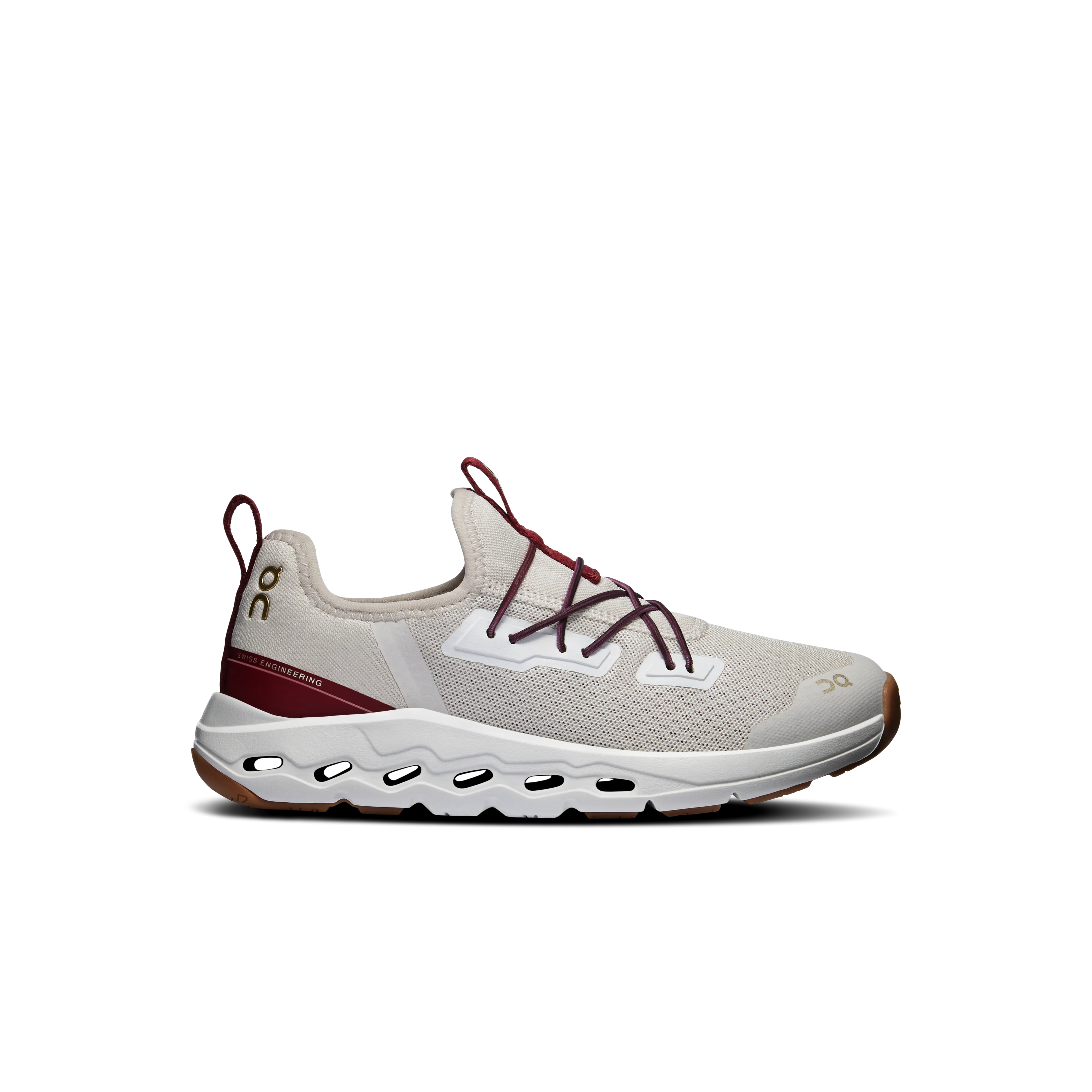 Reinforced sidewalls On Running Cloudleap Pearl Ivory