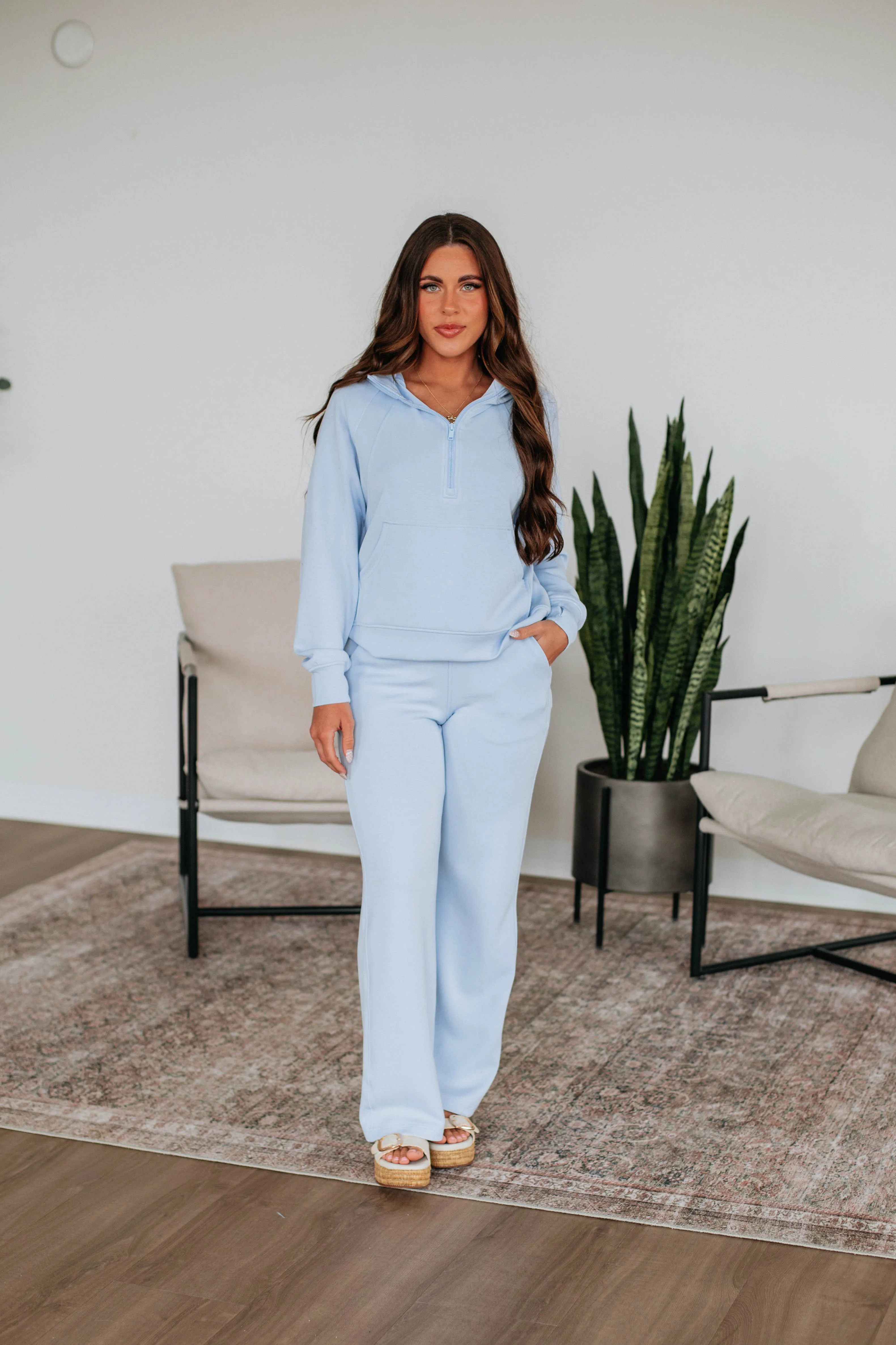 Aubrie Half-Zip Pullover - Frost Affordable