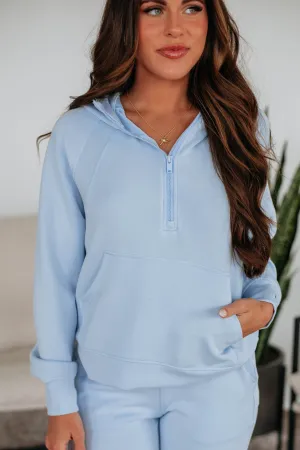 Aubrie Half-Zip Pullover - Frost Urban Cool