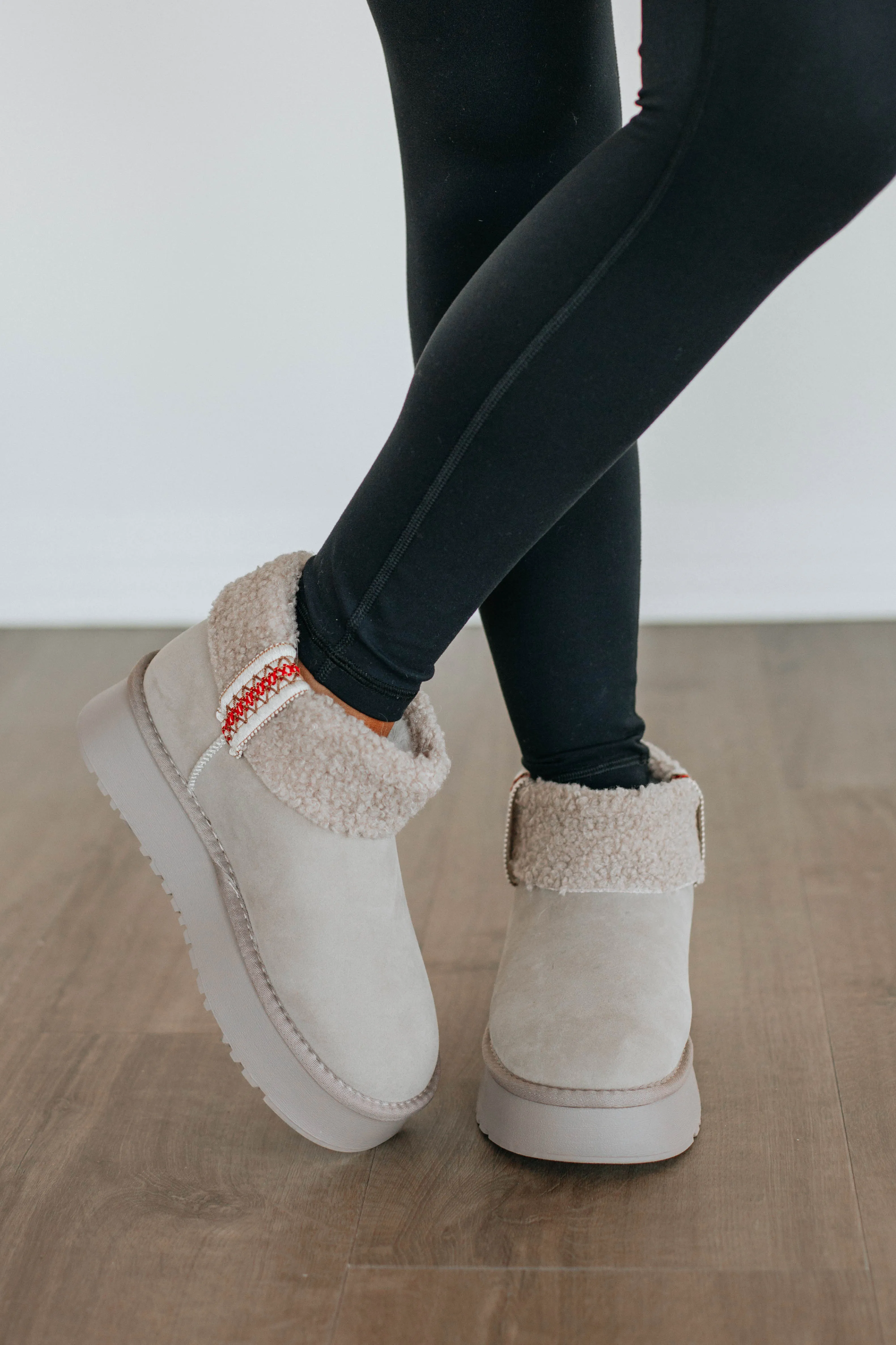 Kind Step Top Rated Baby It's Cold Outside Boots - Light Grey