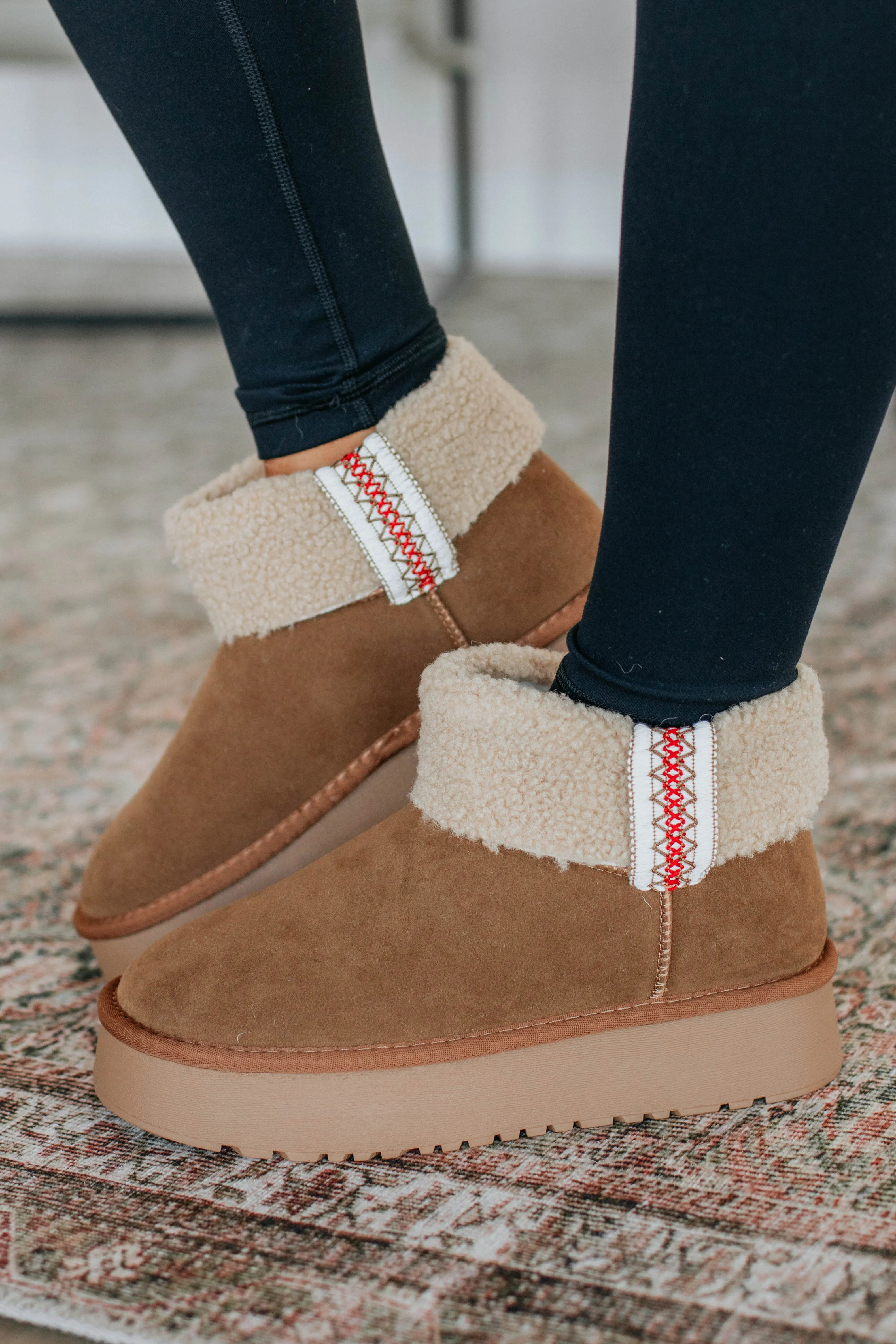 Slip On Convenience Street Edge Baby It's Cold Outside Boots - Tan