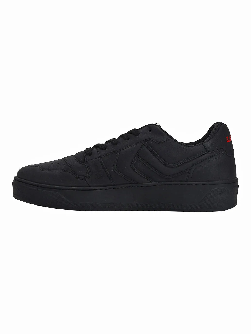 Men's Black Solid Sneakers Airport Easy