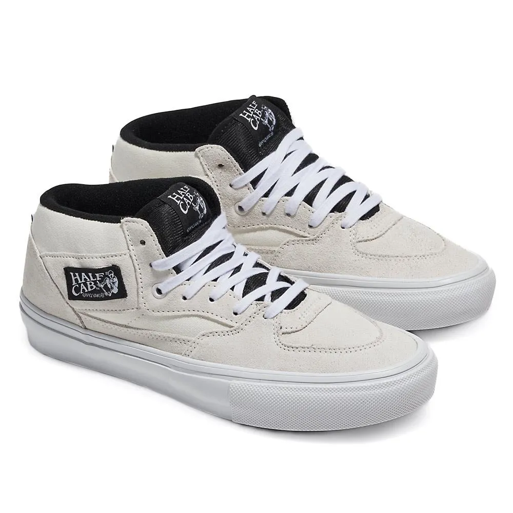 Vans Skate Half Cab - White/Black Low Profile Sole Unit