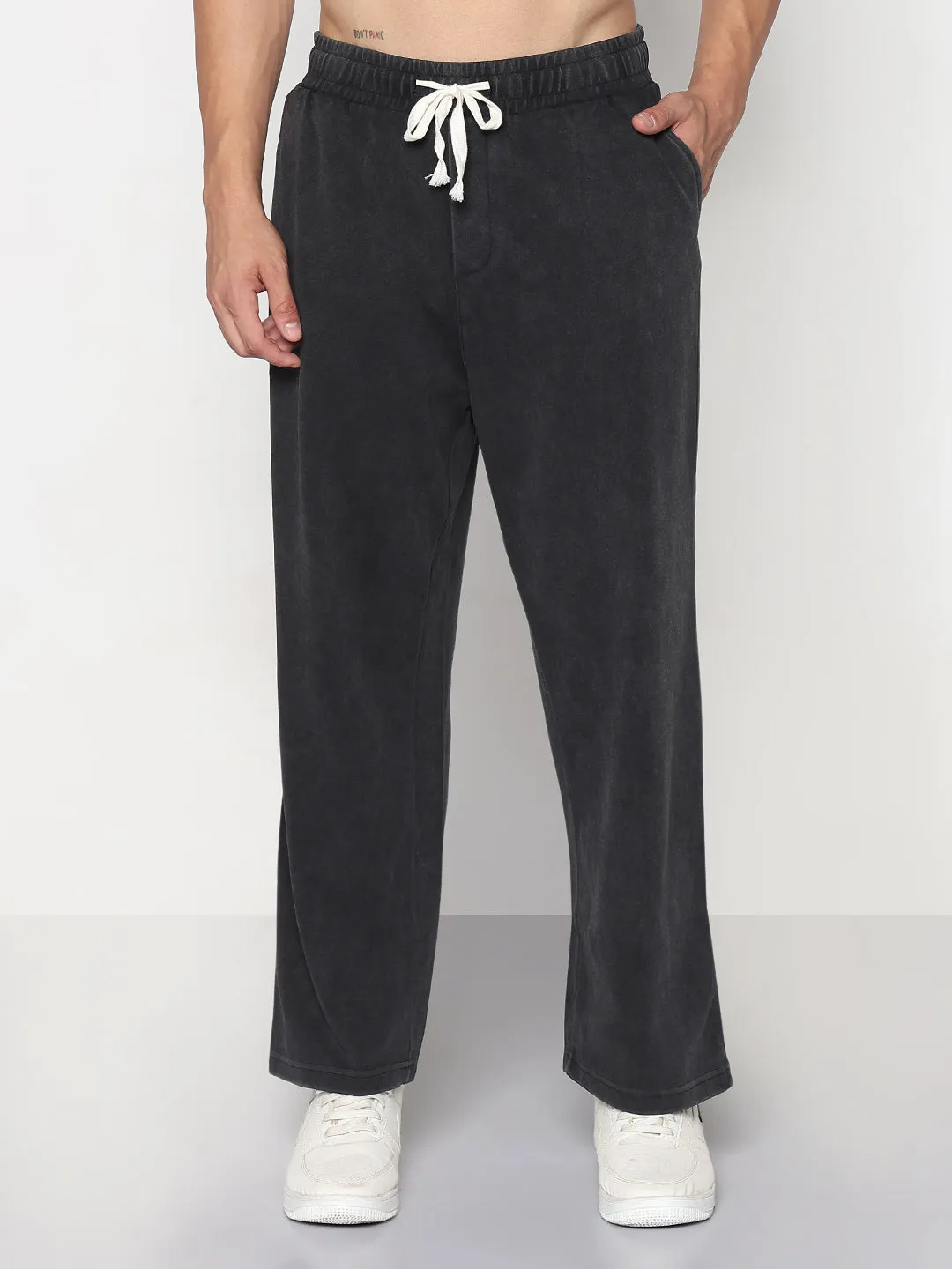 Men's Black Relaxed Fit Trouser Performance Comfort Windproof Membrane