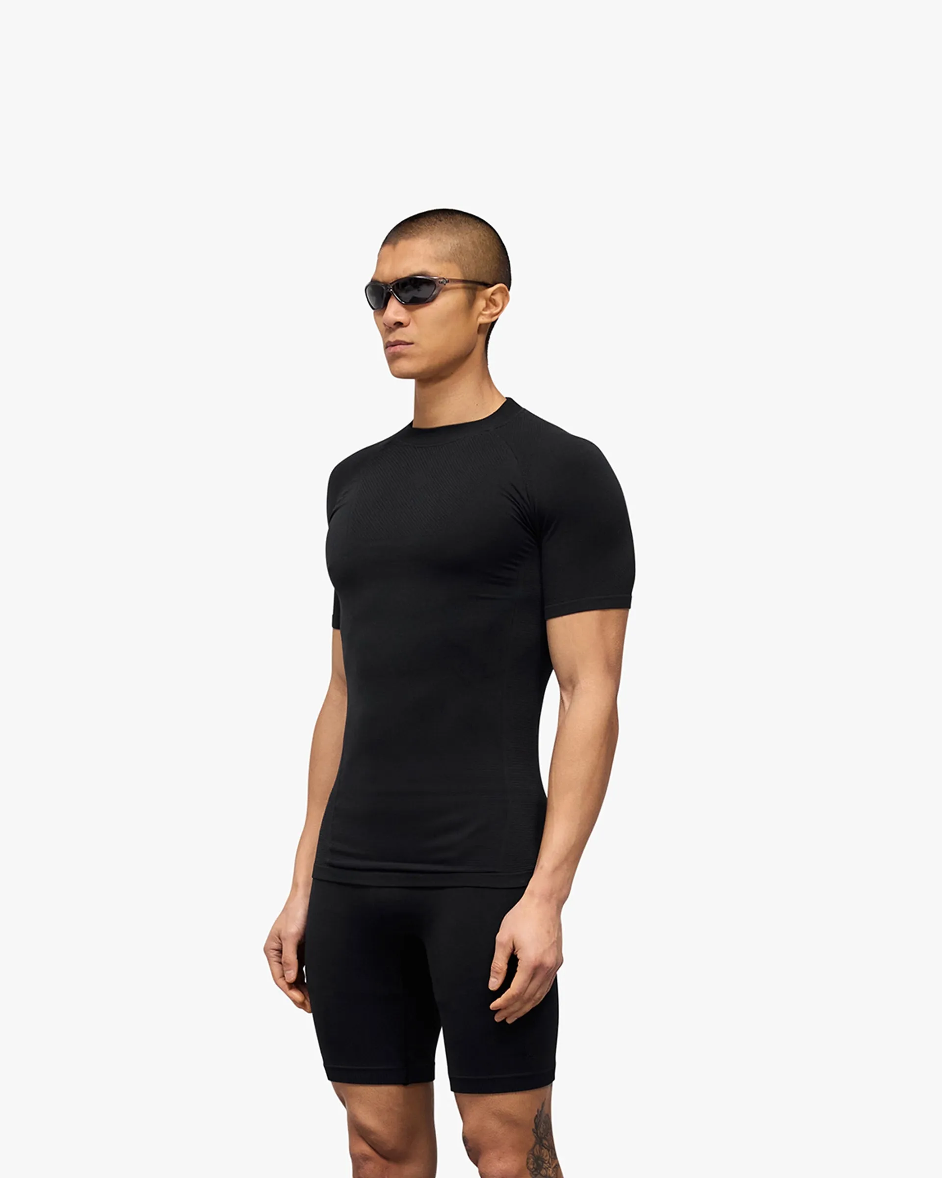 247 DNA Seamless T-Shirt - Black Effortless Fit