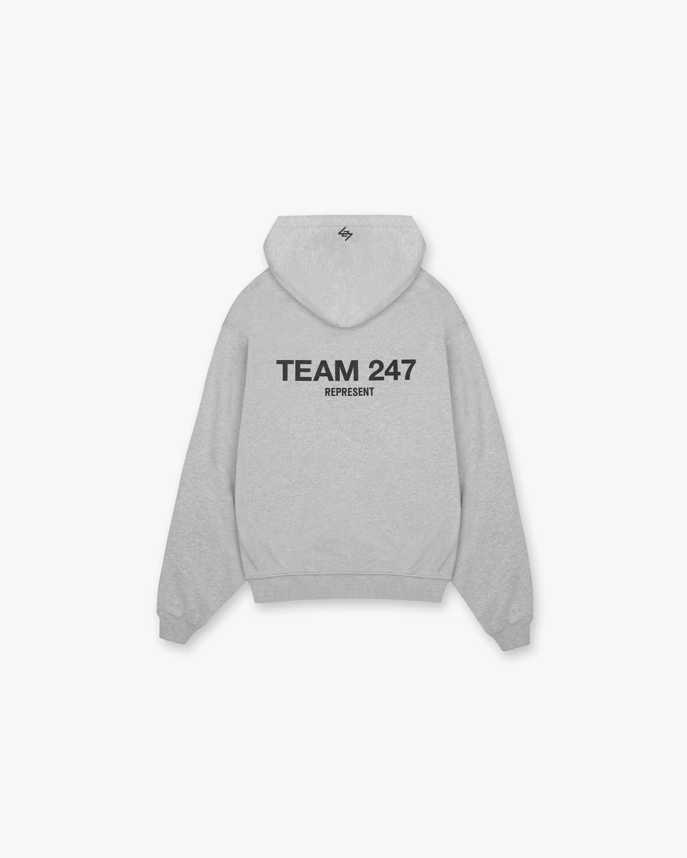 Team 247 Oversized Hoodie - Ash Grey Cold Protection product sporty style statement