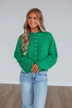 Everyday Pair Brooke Cardigan - Kelly Green
