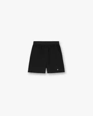 Wide Leg Silhouette 247 Training Shorts - Black