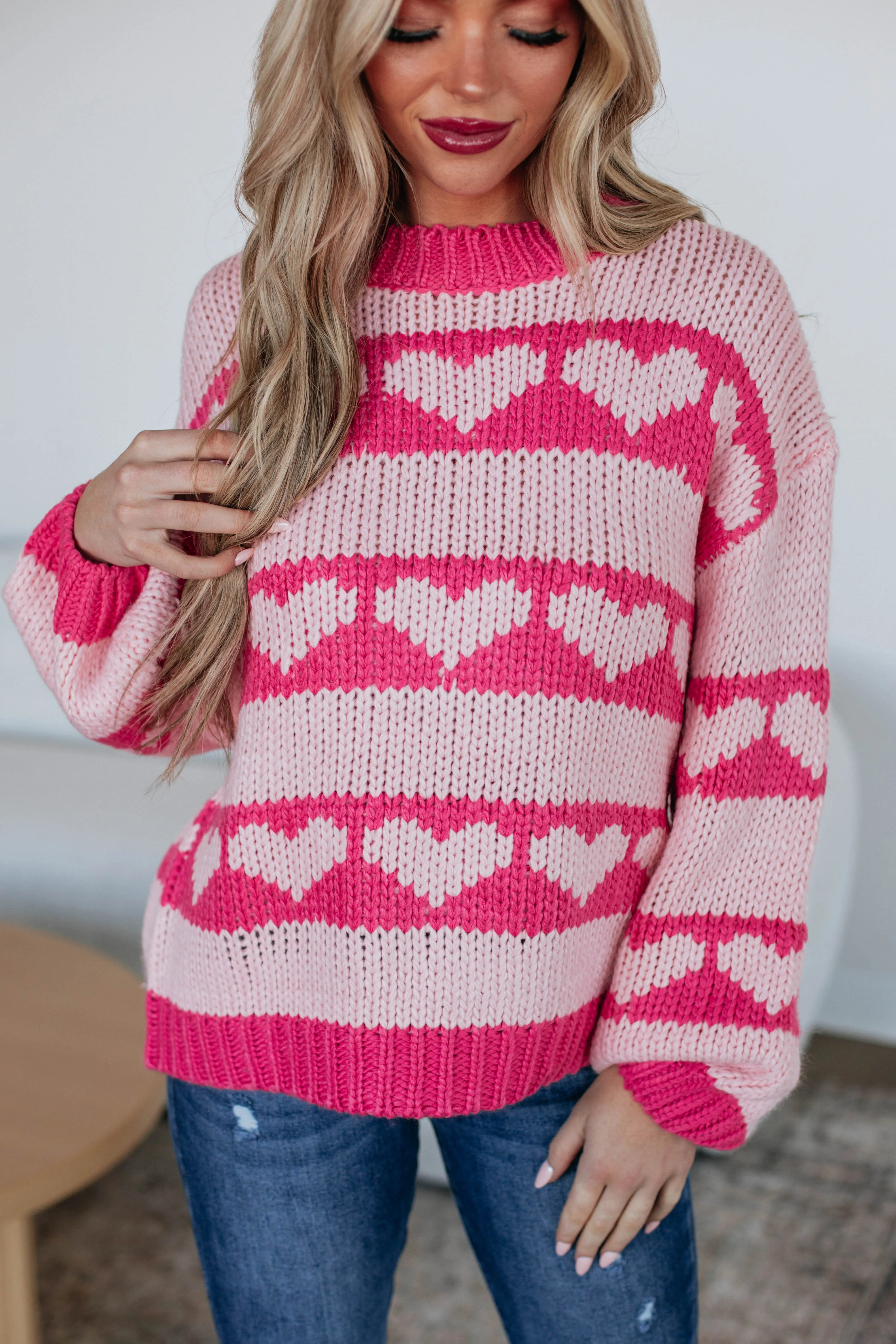 Captured My Love Sweater Breathable Lining AntiPilling Treatment