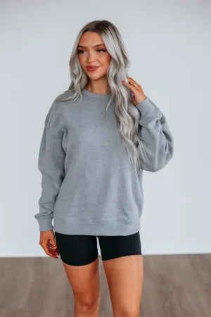 Jandi Lounge Crewneck - Heather Grey product affordability