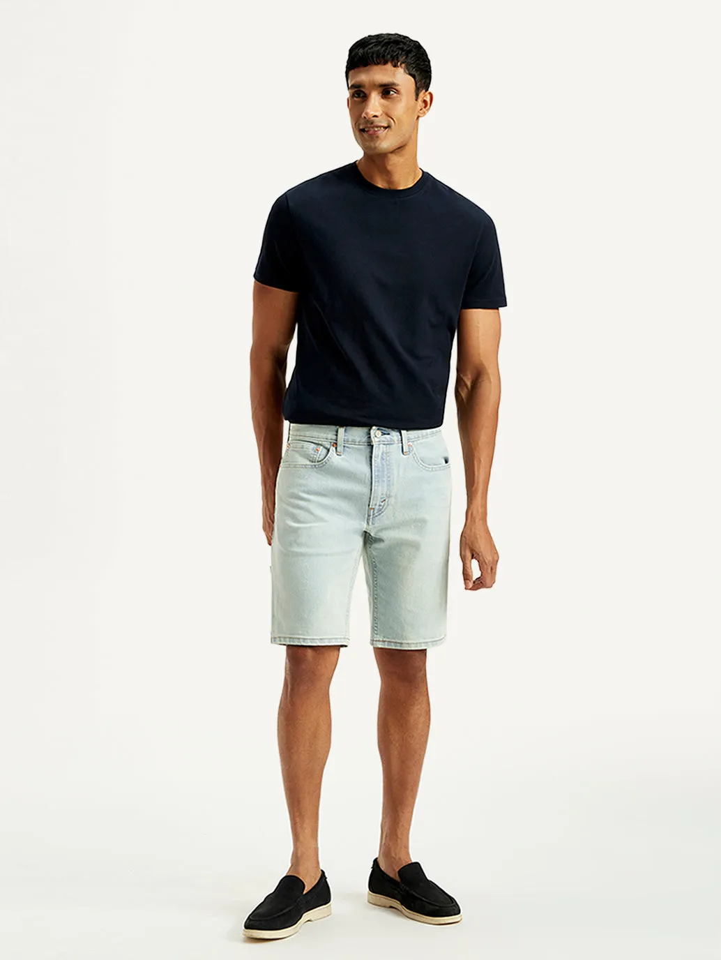 Reflective accents Men's 502 Tapered Fit Denim Shorts
