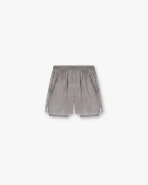 Sleek Look Simple Flex 247 Trail Shorts - Chalk
