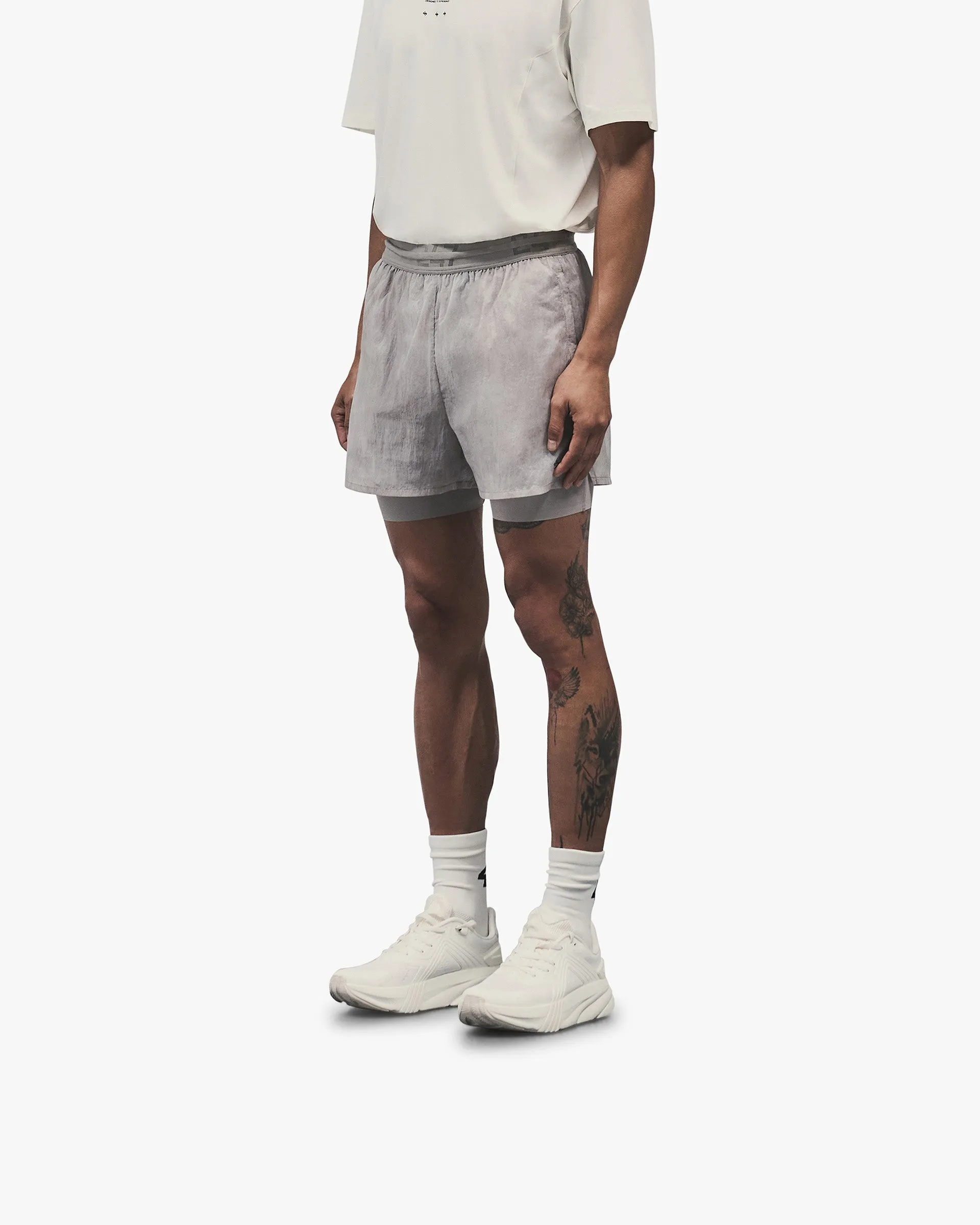 Windproof Design warm weather 247 Trail Shorts - Chalk