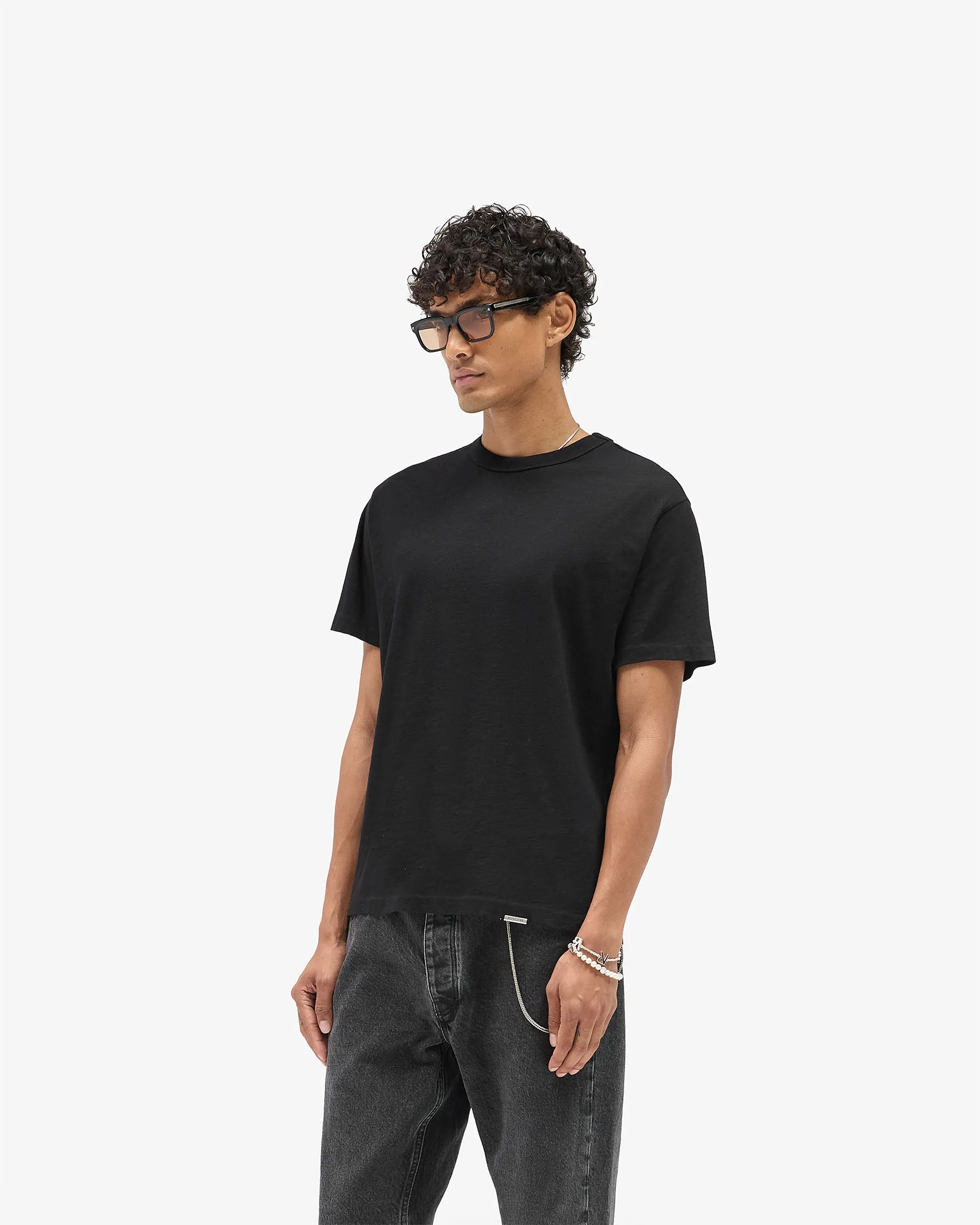 Stretch Waist GH T-Shirt - Jet Black