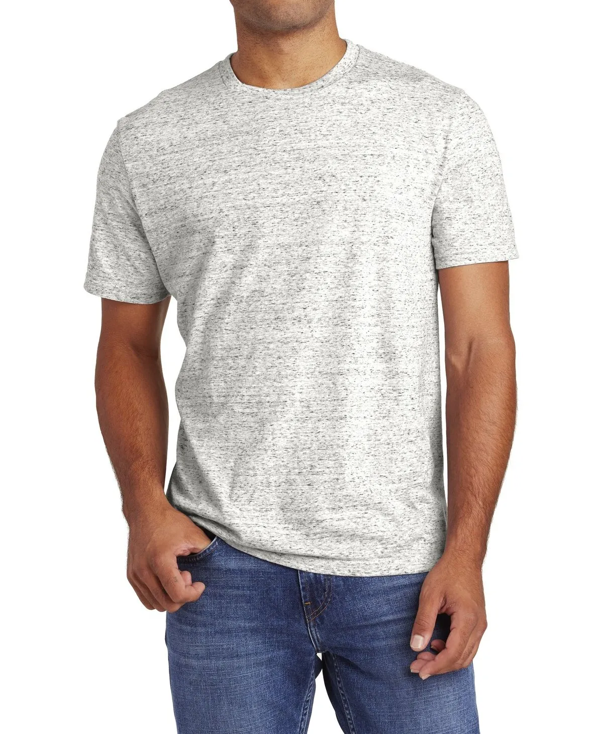 Bold Style JustBlanks Men's Cosmic Short Sleeve Tee with Shoulder Taping