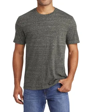 Smart Layer Flexible Ribbed Cuffs JustBlanks Men's Cosmic Short Sleeve Tee with Shoulder Taping