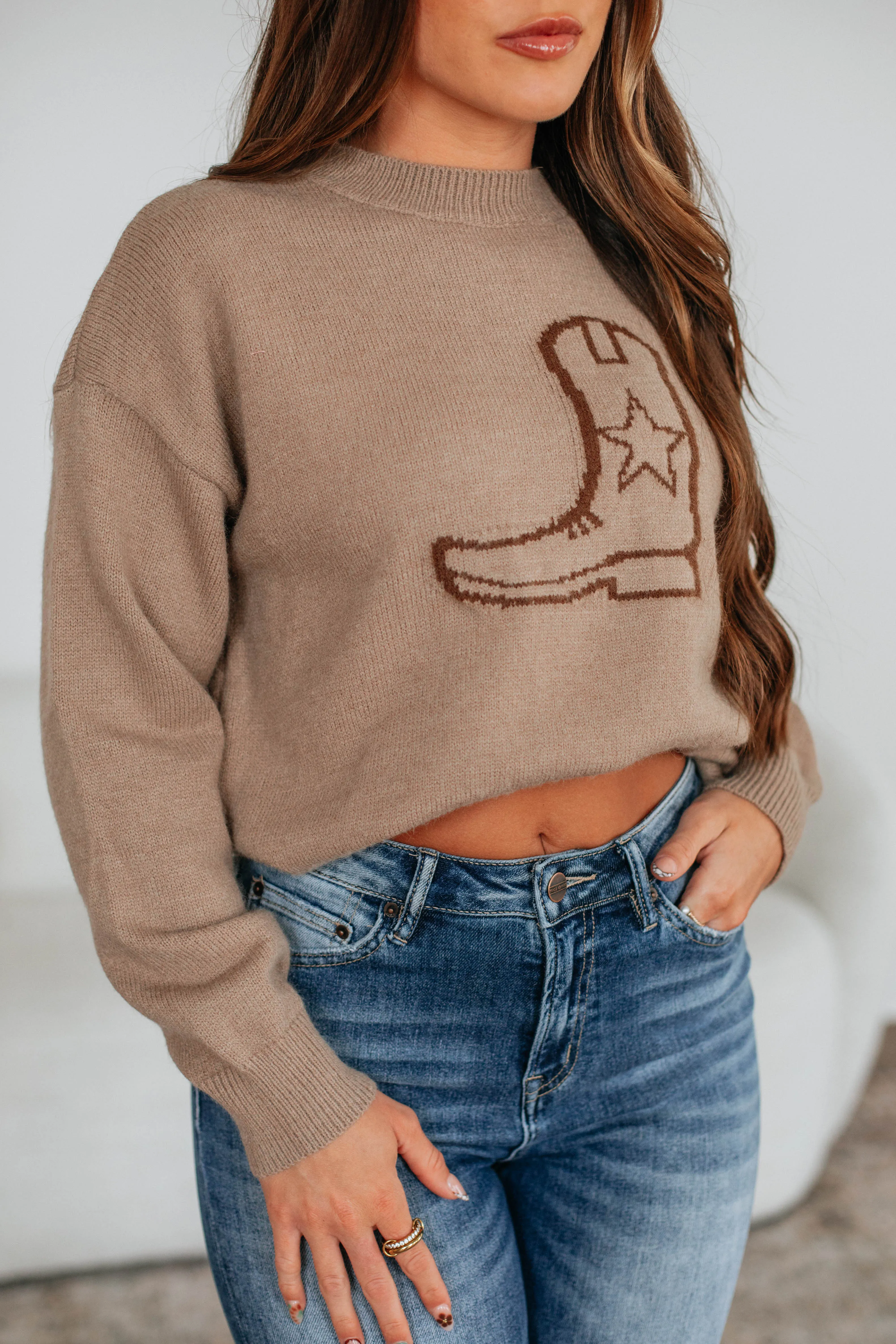 Lone Star Sweater WrinkleResistant Knit Light Drape