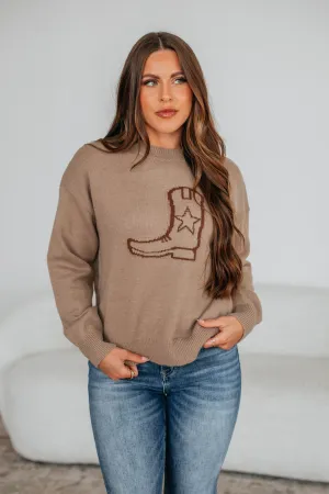 Flatlock Seam Construction Lone Star Sweater