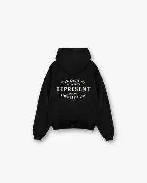 Represent Owners Club Stamp Hoodie - Jet Black product party readiness