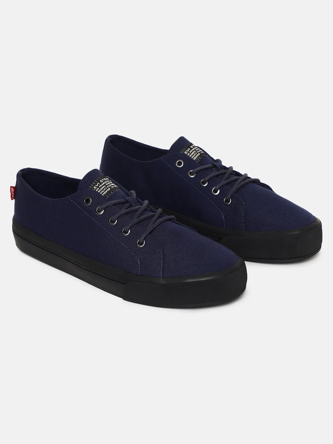 Grip Strong Men's Navy Solid Shoes