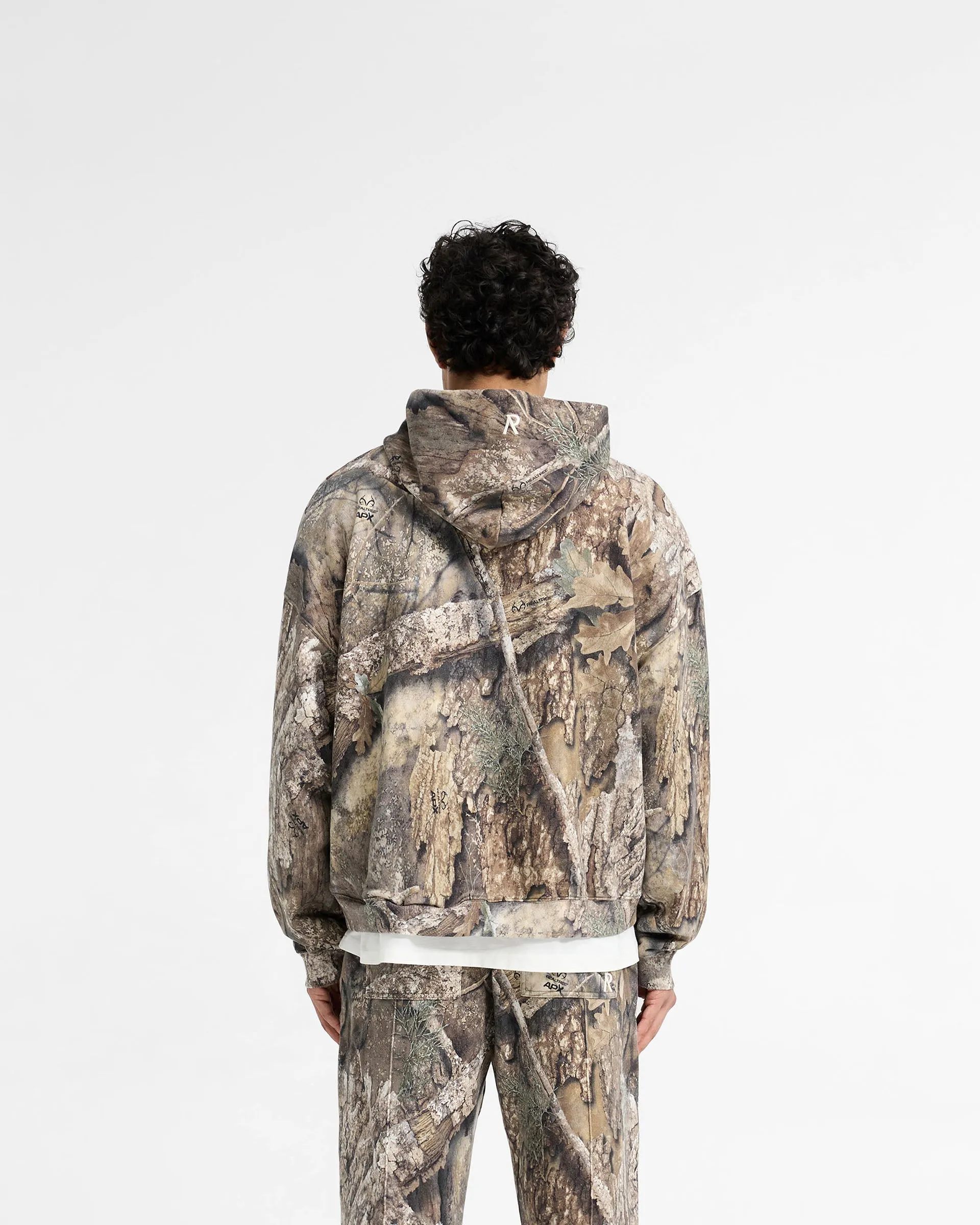 Odor Resistant Short Realtree? Zip Up Camo Boxy Hoodie - Camo