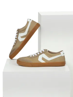 Men's Suede Beige Casual Shoes Light Core