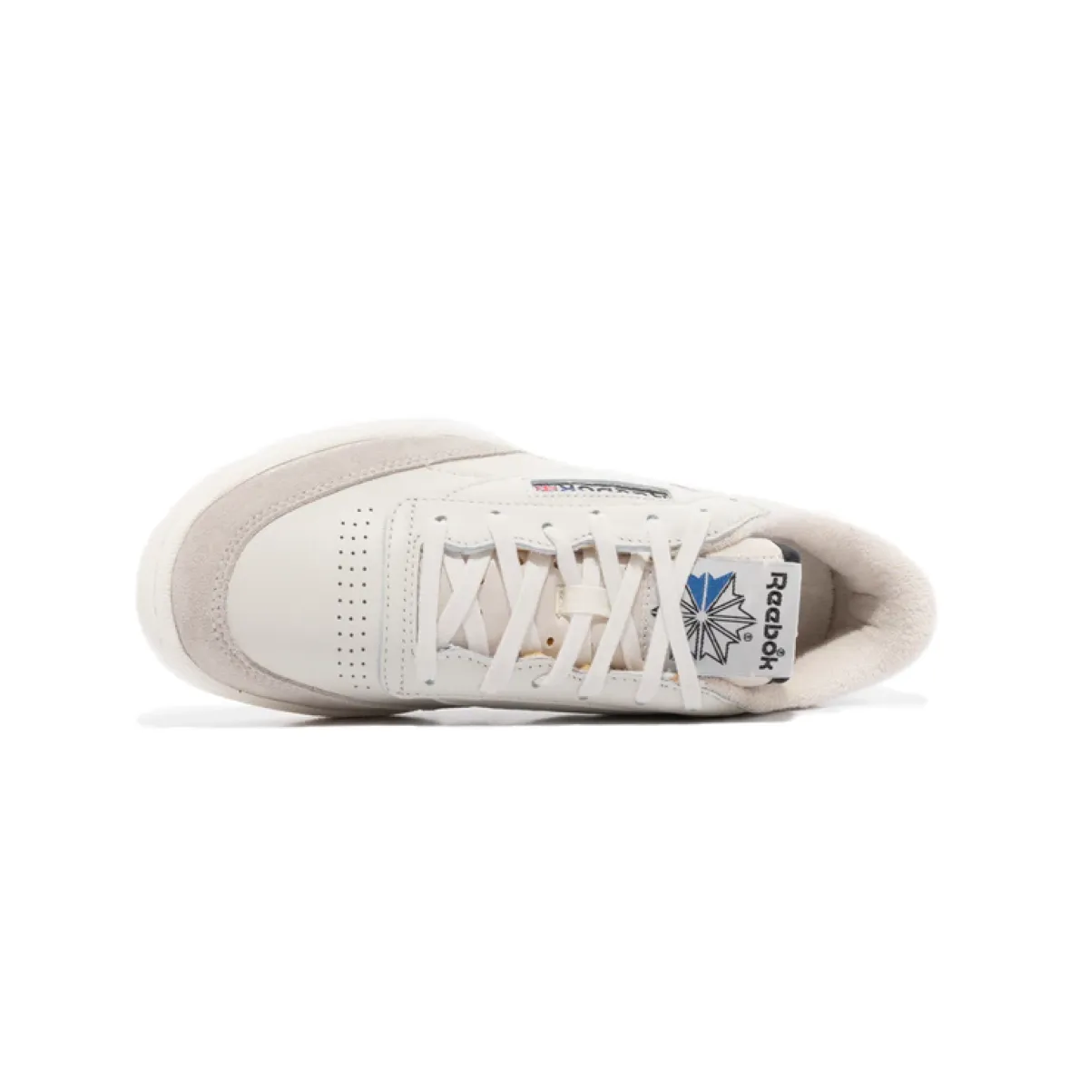 Shock Absorbing Midsole Hot Pick REEBOK GY7200 (100047112) CLUB C 85 VINTAGE MN'S (Medium) Chalk/Black/Blue Leather Lifestyle Shoes