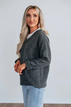 Keri Knit Sweater Sustainable Dye Process Natural Texture