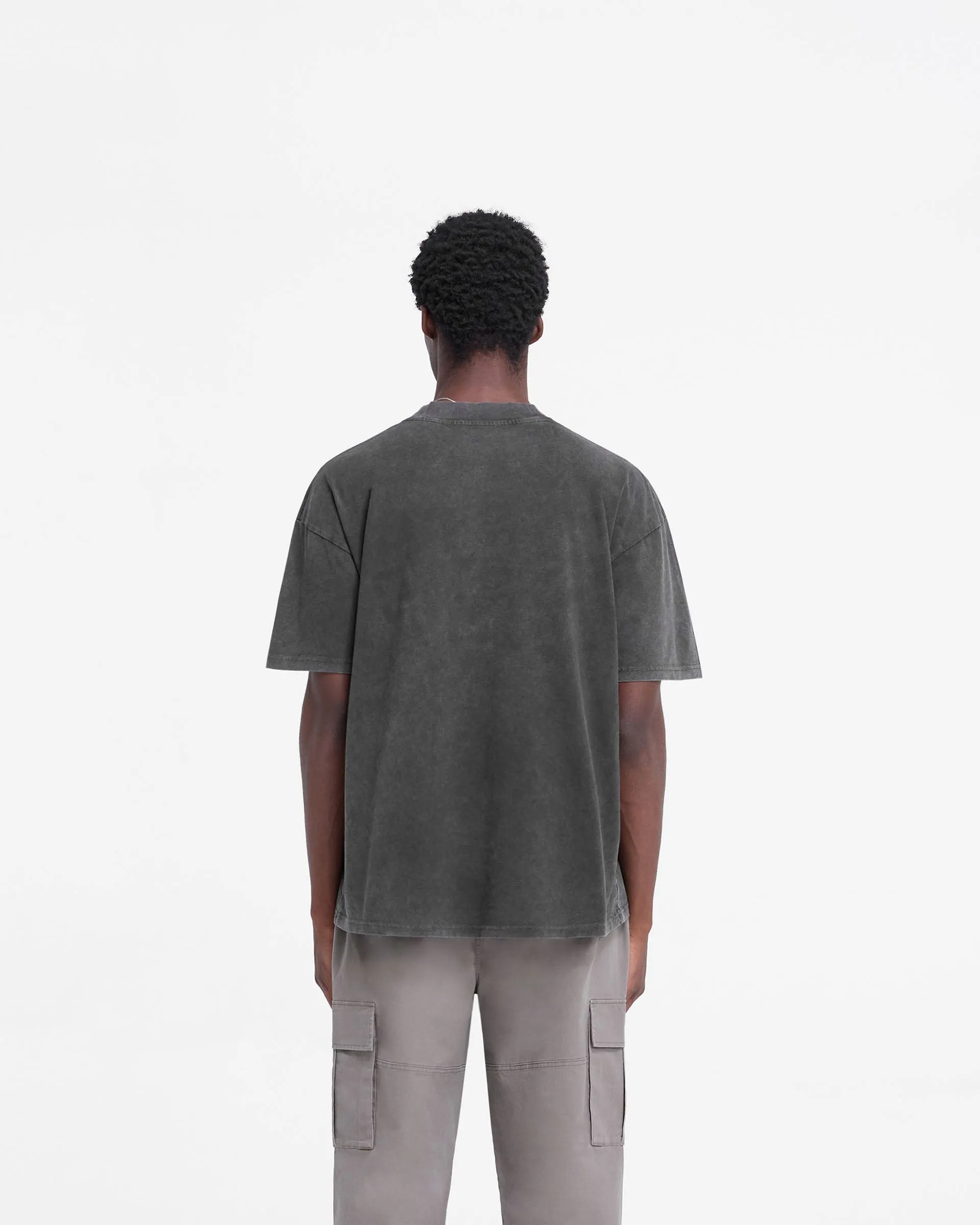 All-Day Wear Rep Applique T-Shirt - Vintage Black