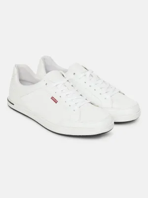 Cactus Cool Men's White Solid Shoes