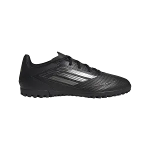 Durable Reinforced Toe Wide - width shoes adidas F50 Club Artificial Turf Soccer Shoes | Core Black-Iron Metallic-Gold Metallic | Men's