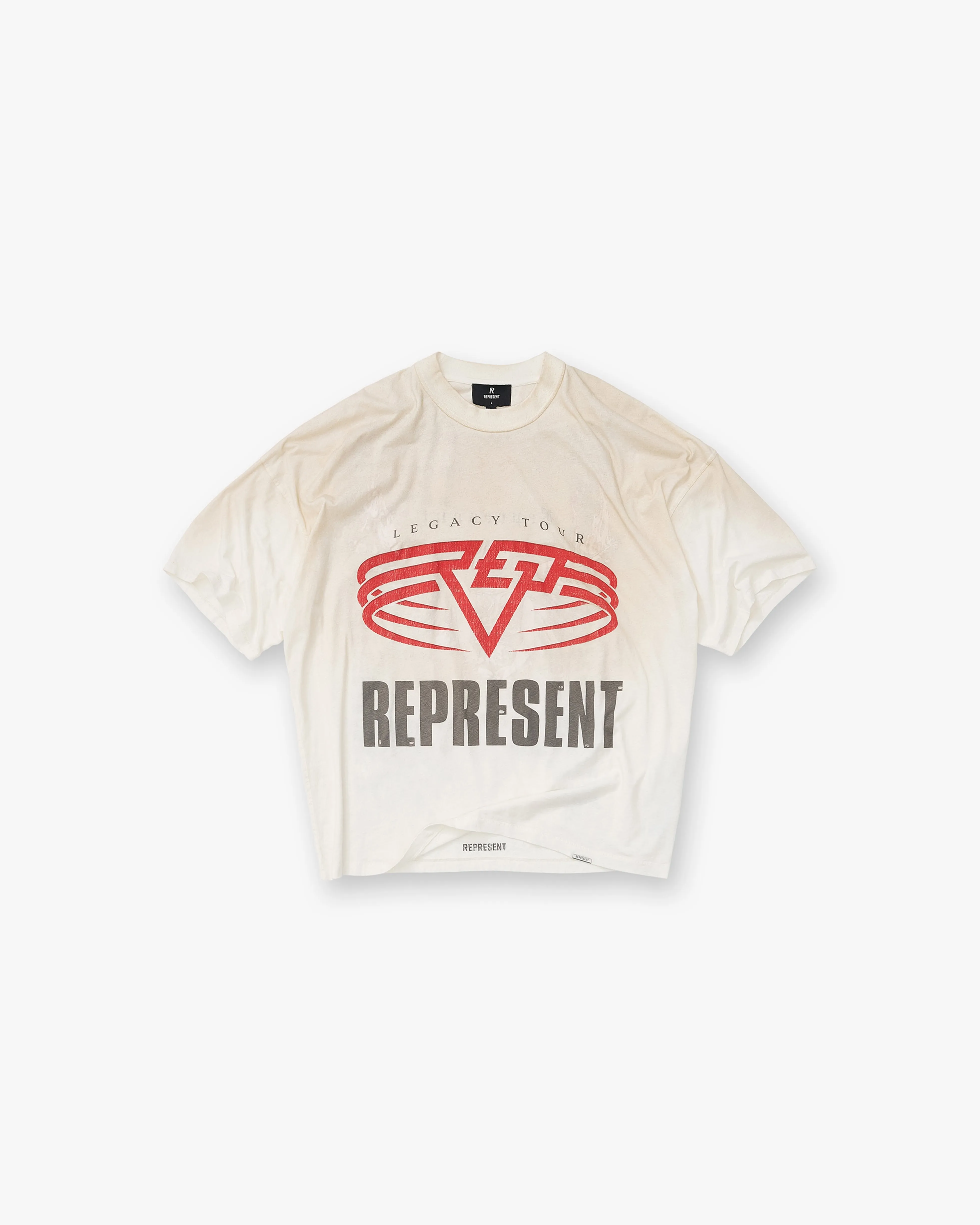Reversible Living Legacy Tour T-Shirt - Flat White Versatile Piece