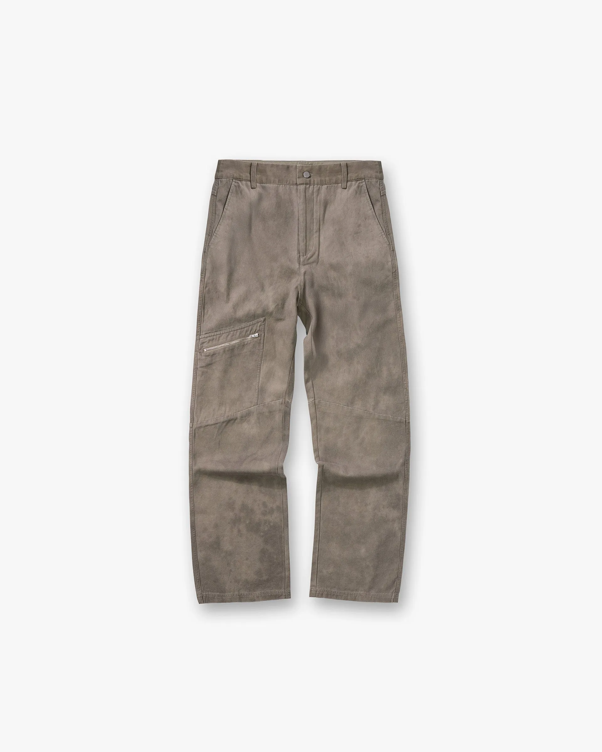 Cotton Workwear Pant - Dark Olive Relaxed Comfort Look Heat Friendly