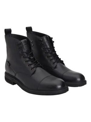 Men's Black Solid Boots Energy Return System