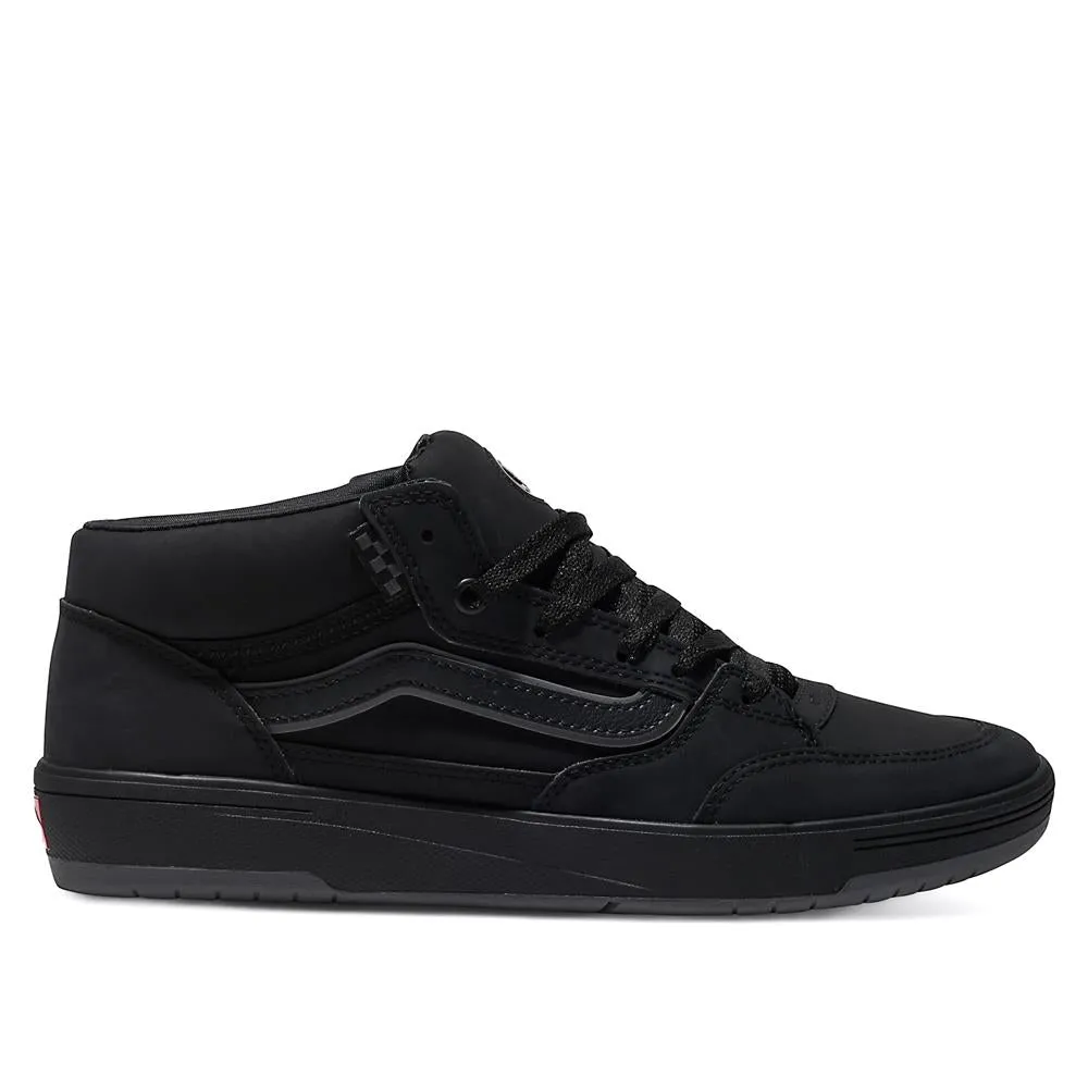Vans Zahba Mid - Black/Pewter Clean Finish