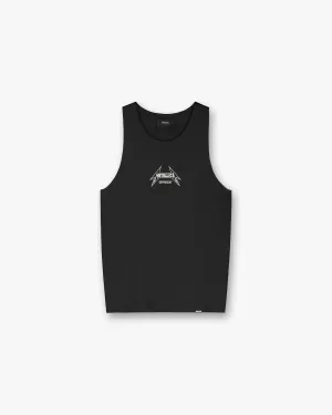Seasonal Fashion Essential Fashion Represent X Metallica Local Crew Vest - Jet Black