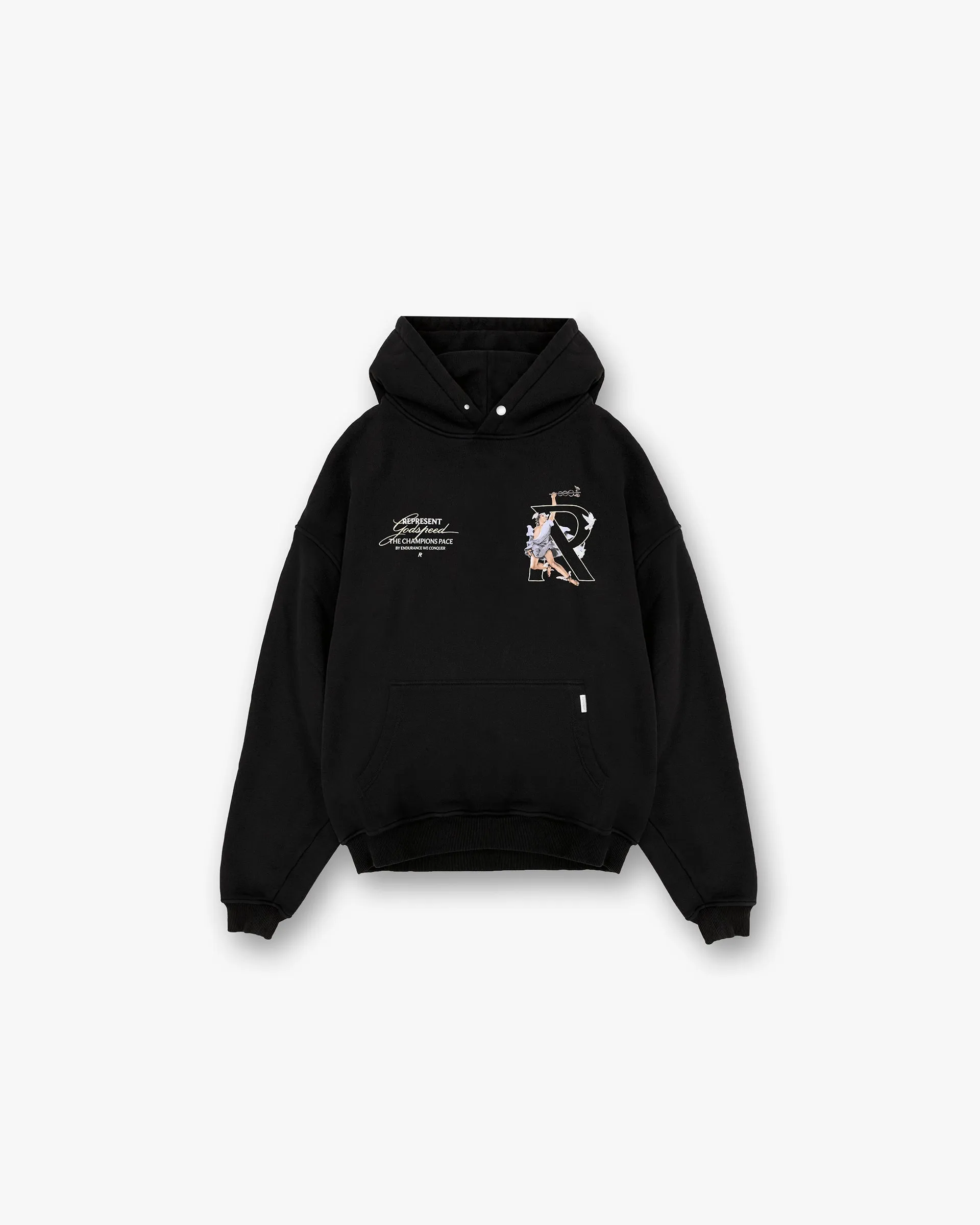 Hermes Hoodie - Jet Black date night look