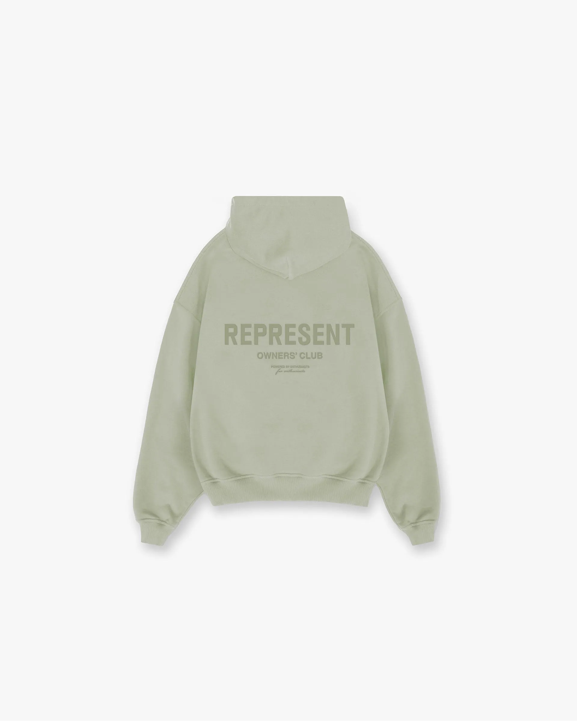 Represent Owners Club Hoodie - Pastel Green Casual Wear product graffiti urbanity