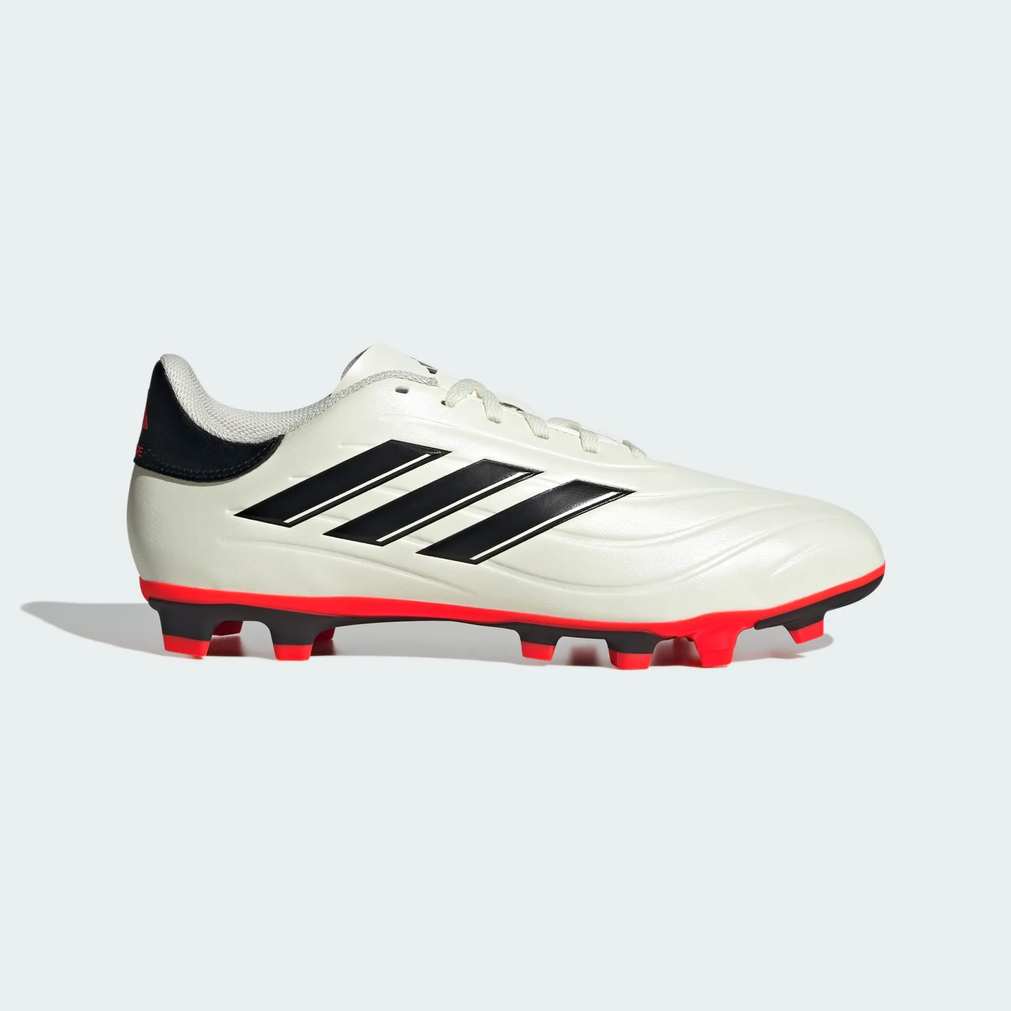 First steps kids' shoes adidas COPA PURE 2 CLUB Flexible Ground Soccer Cleats | Ivory / Core Black / Solar Red | Men's