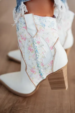 Cowgirl Cutie Boots Anatomical Contour Design Denim Cool