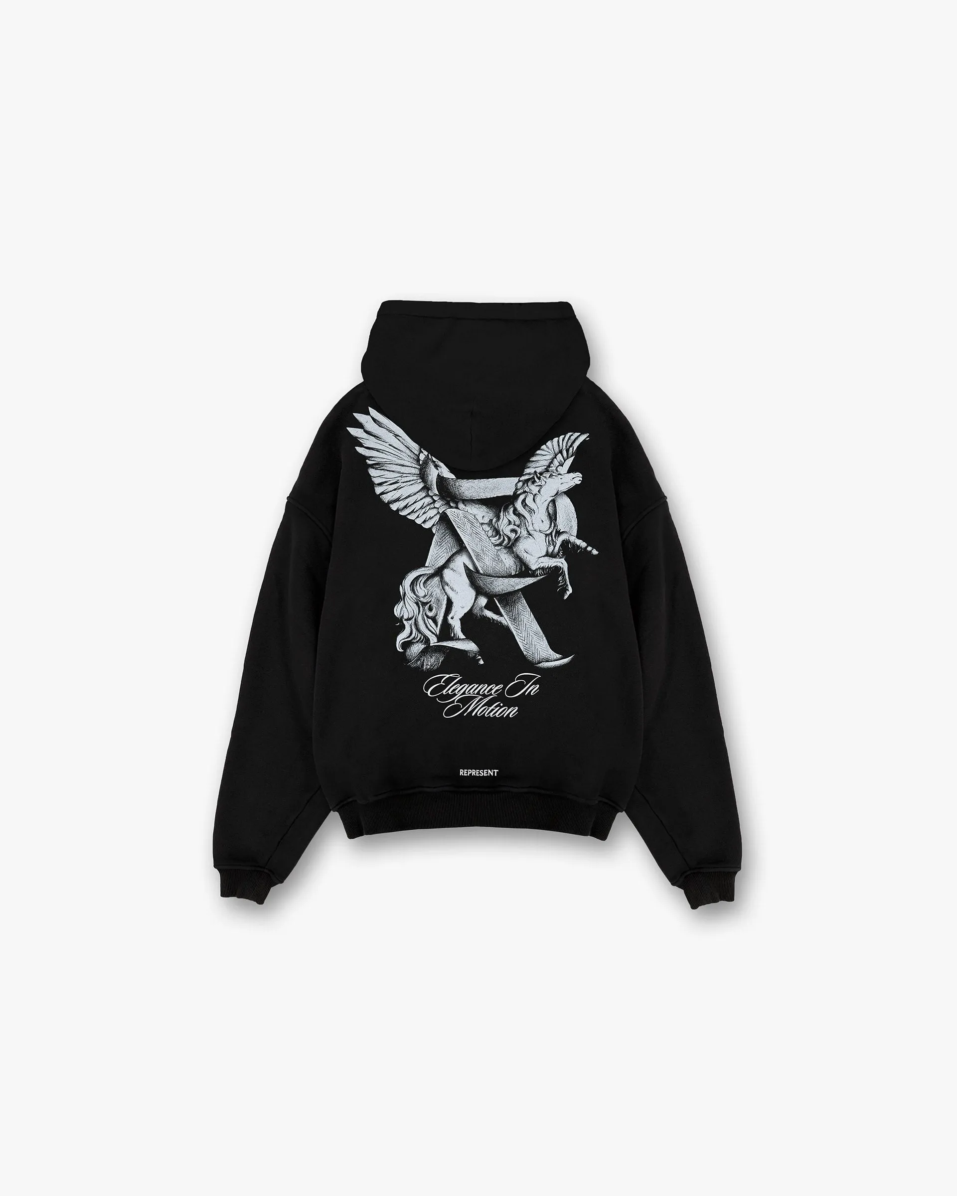 Side Pockets product handmade quality Elegance In Motion Hoodie - Jet Black