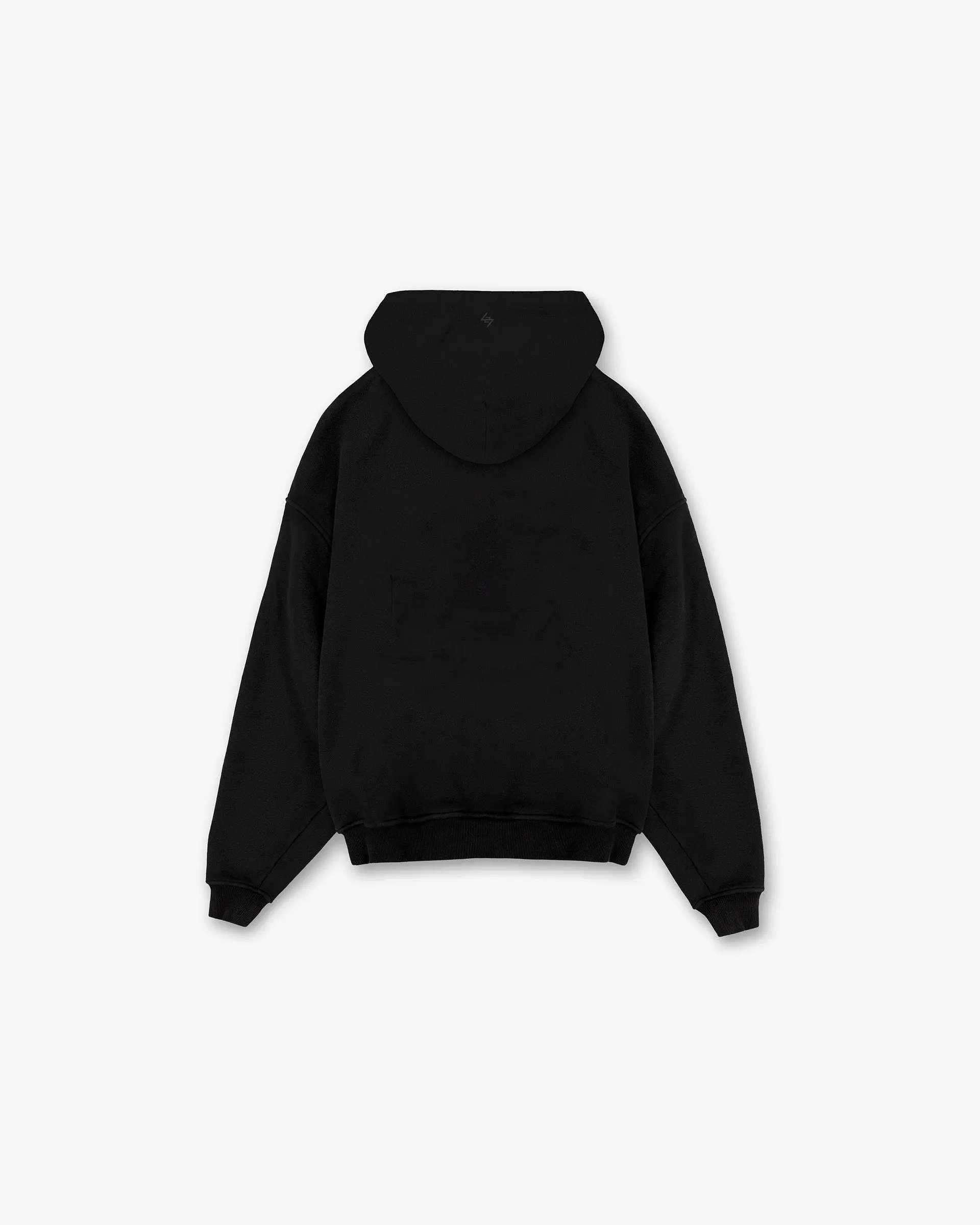 Popular Travel Sporty 247 DNA Oversized Hoodie - Black