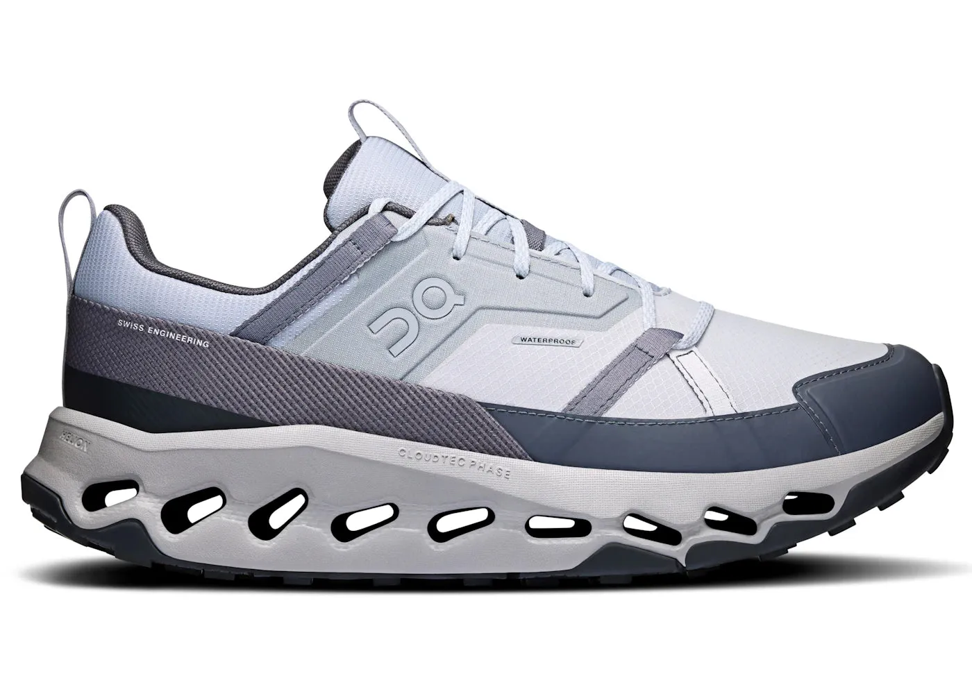 hilly - terrain running shoes Smart On Running Cloudhorizon Waterproof Glacier Alloy