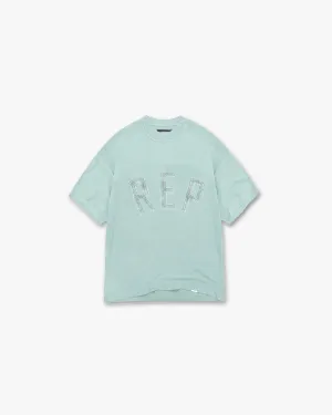 Rep Applique T-Shirt - Forest Green Casual Comfort Top
