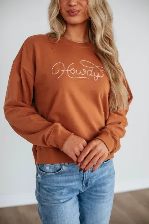 consumer preference camping suitable Howdy Vibes Crewneck