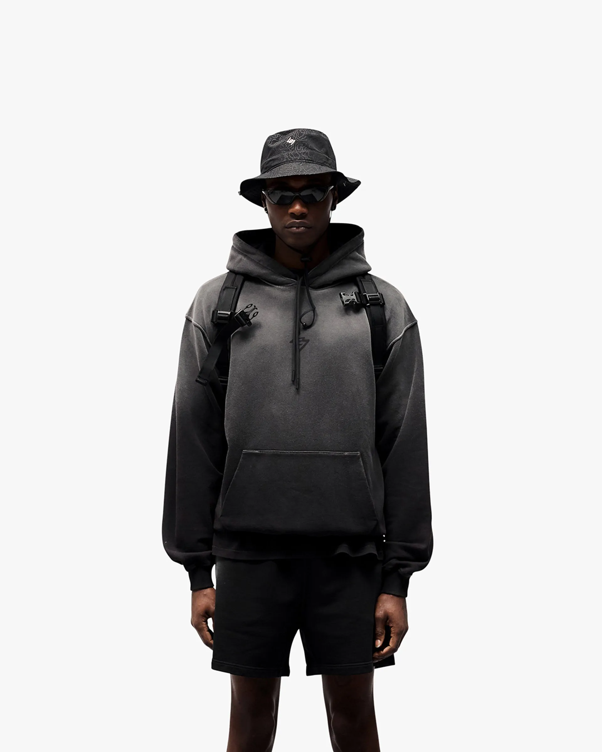 Plus Fit 247 Motion Oversized Hoodie  - Black