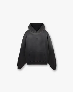 247 Motion Oversized Hoodie  - Black short sleeves